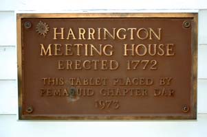Harrington Meetinghouse